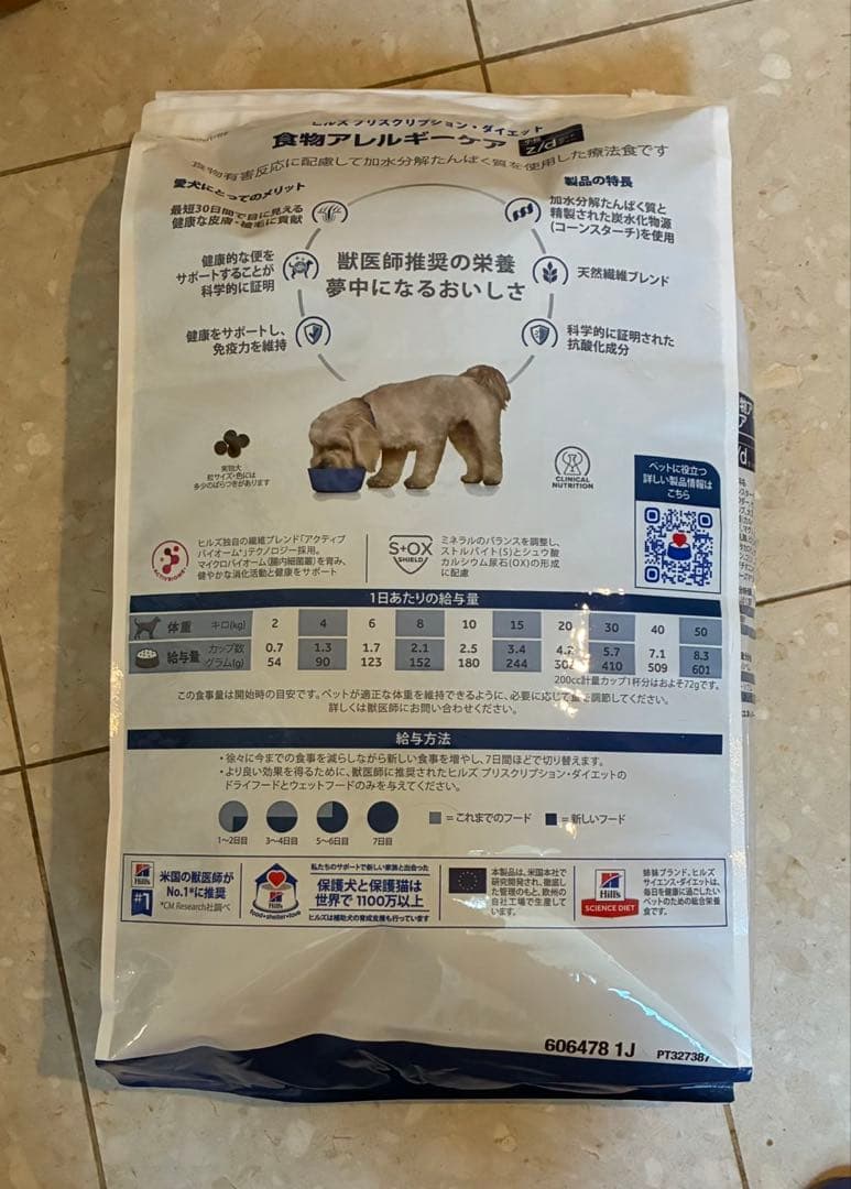 ヒルズ 食事療法食 犬用 z/d ゼットディー ドライ 小粒 7.5kg