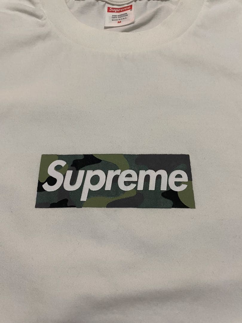 Supreme カモフラージュ Tシャツ M
