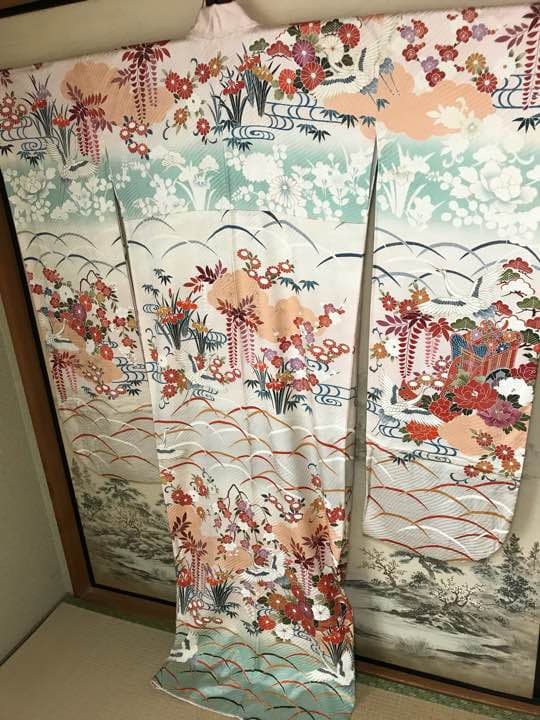 美品 振袖 帯付き