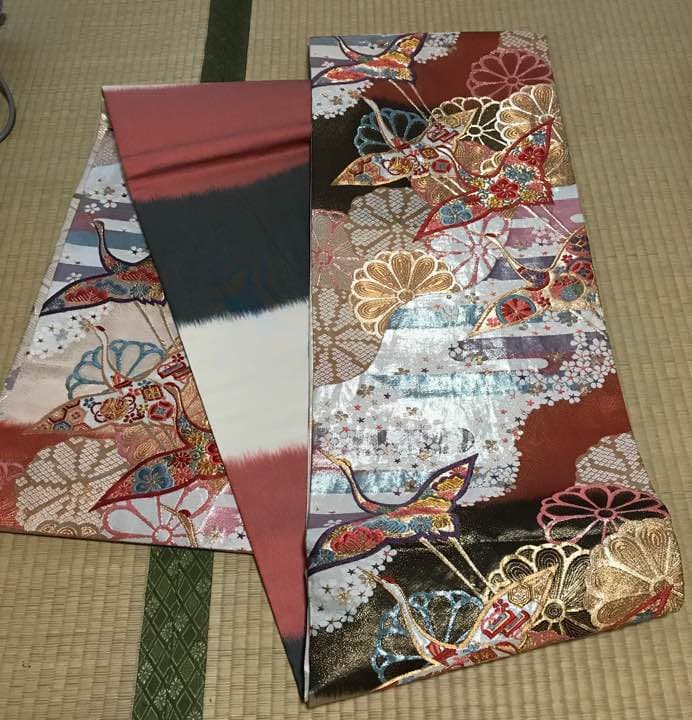 美品 振袖 帯付き