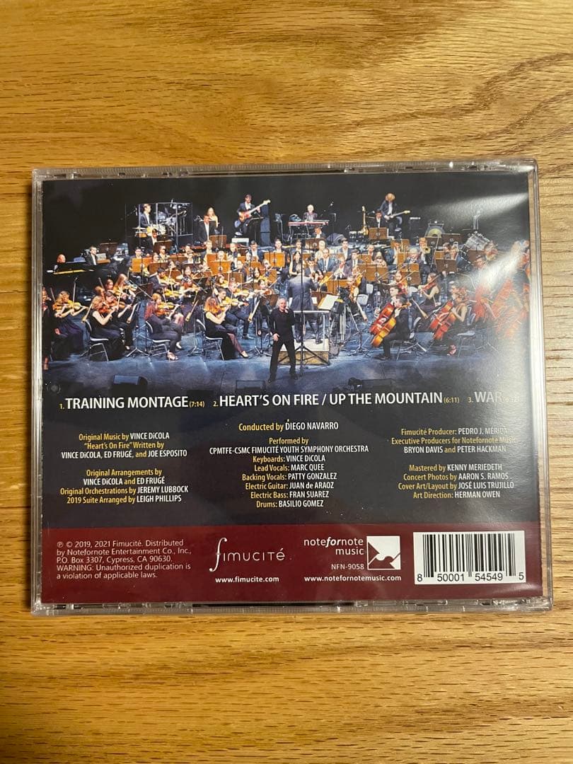 【新品】ロッキー４ The Symphonic Rock Suite CD