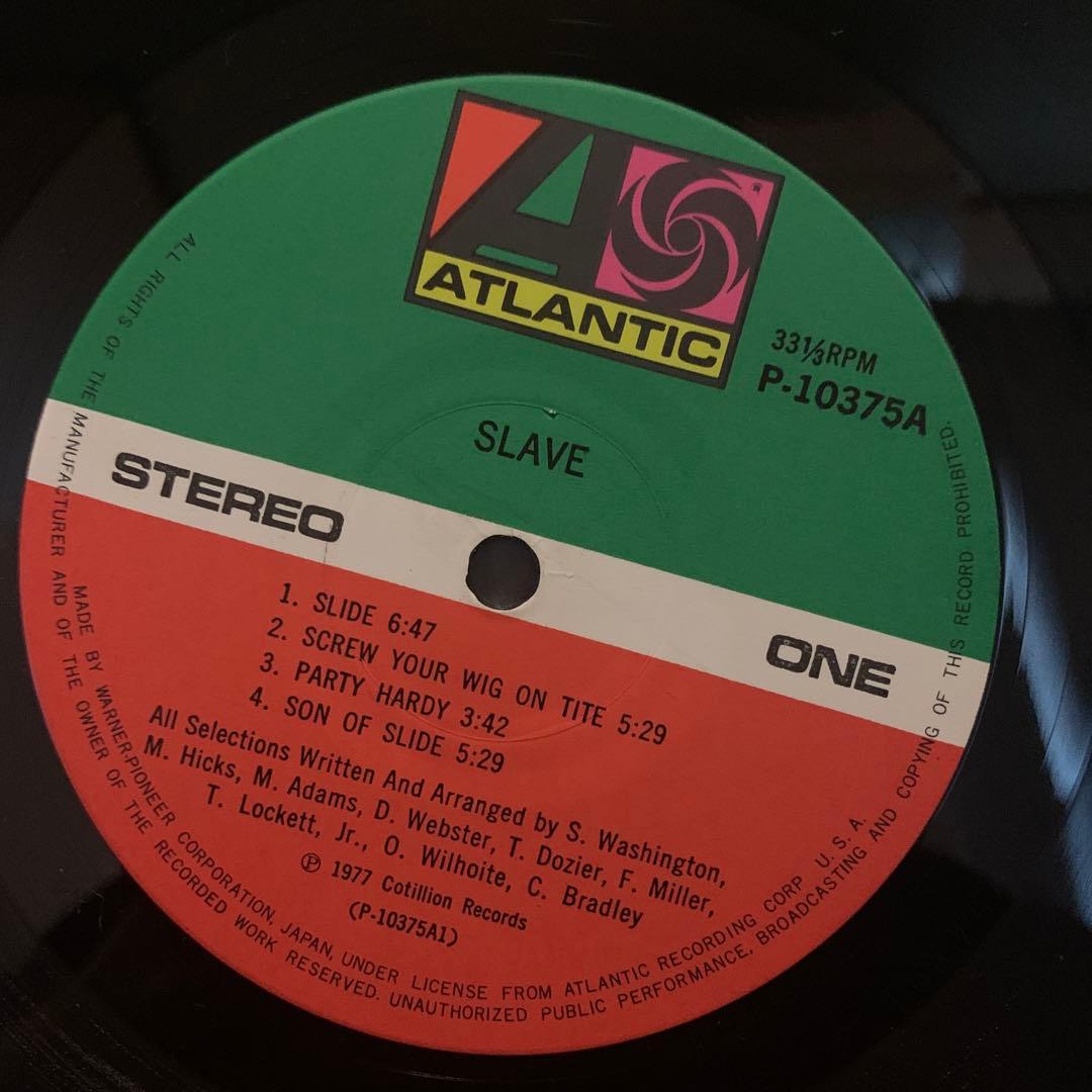 SLAVE LP レコード 1977年