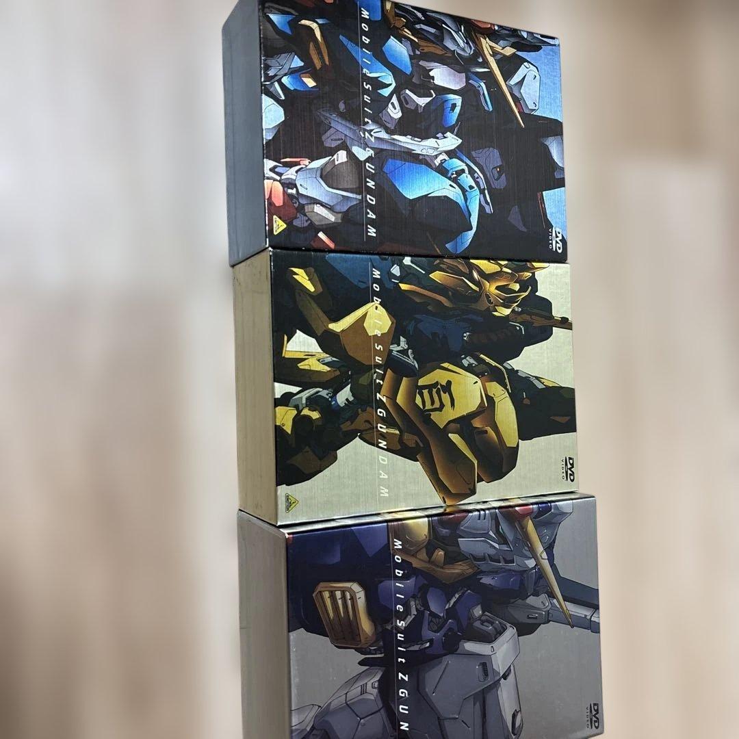 機動戦士ZガンダムDVD BOX Ⅰ〜Ⅲ