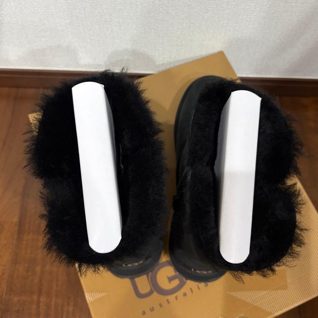 UGG アグ　ムートンブーツ AZALEA シープスキン ブラック 23