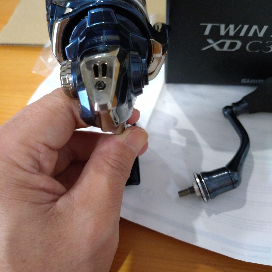 P*ン様 SHIMANO 21TWIN POWER XD C3000XG スピニ