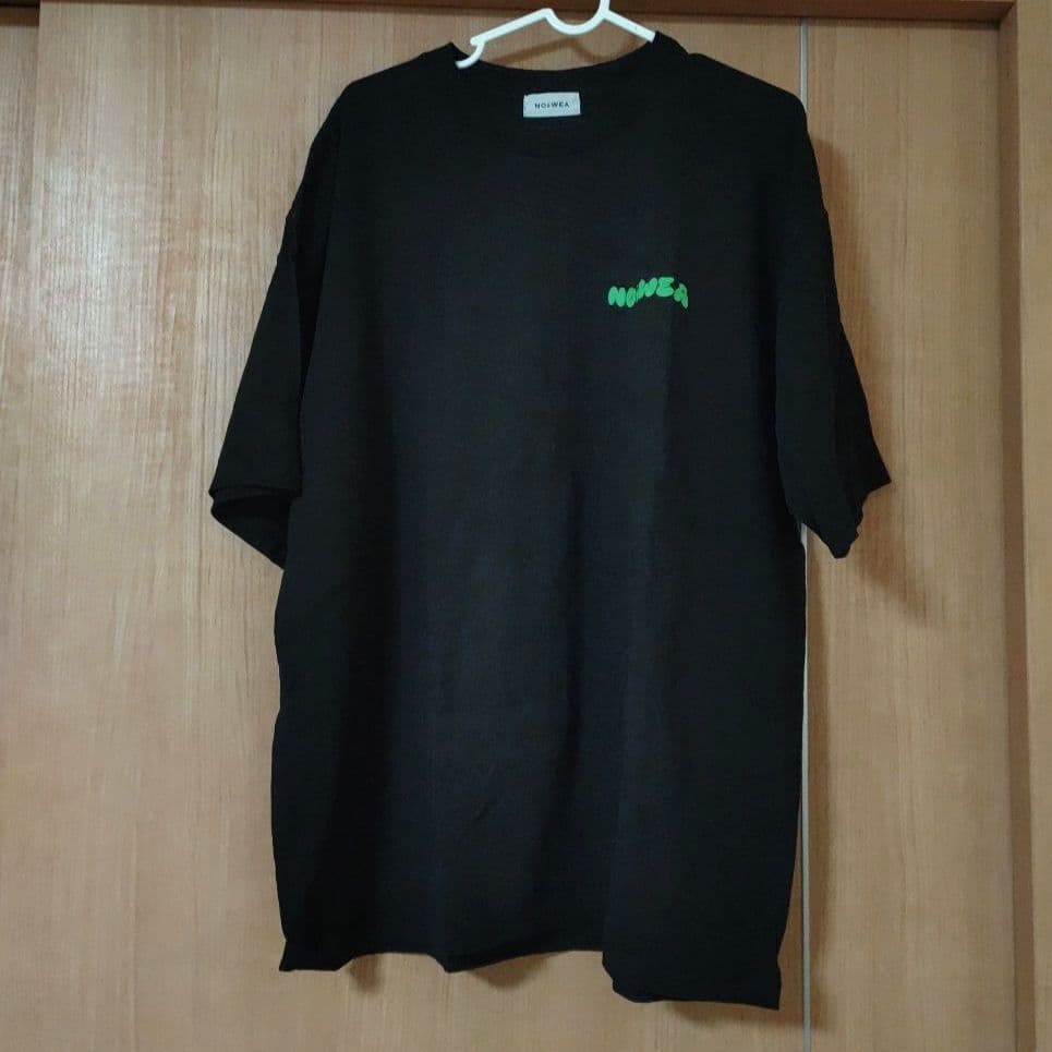 NOsWEA 花村想太 ロゴTシャツ 黒