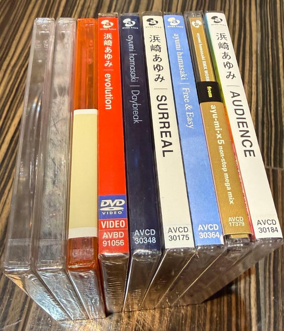 新品未開封 浜崎あゆみ CDシングル/アルバム/DVD6枚セット