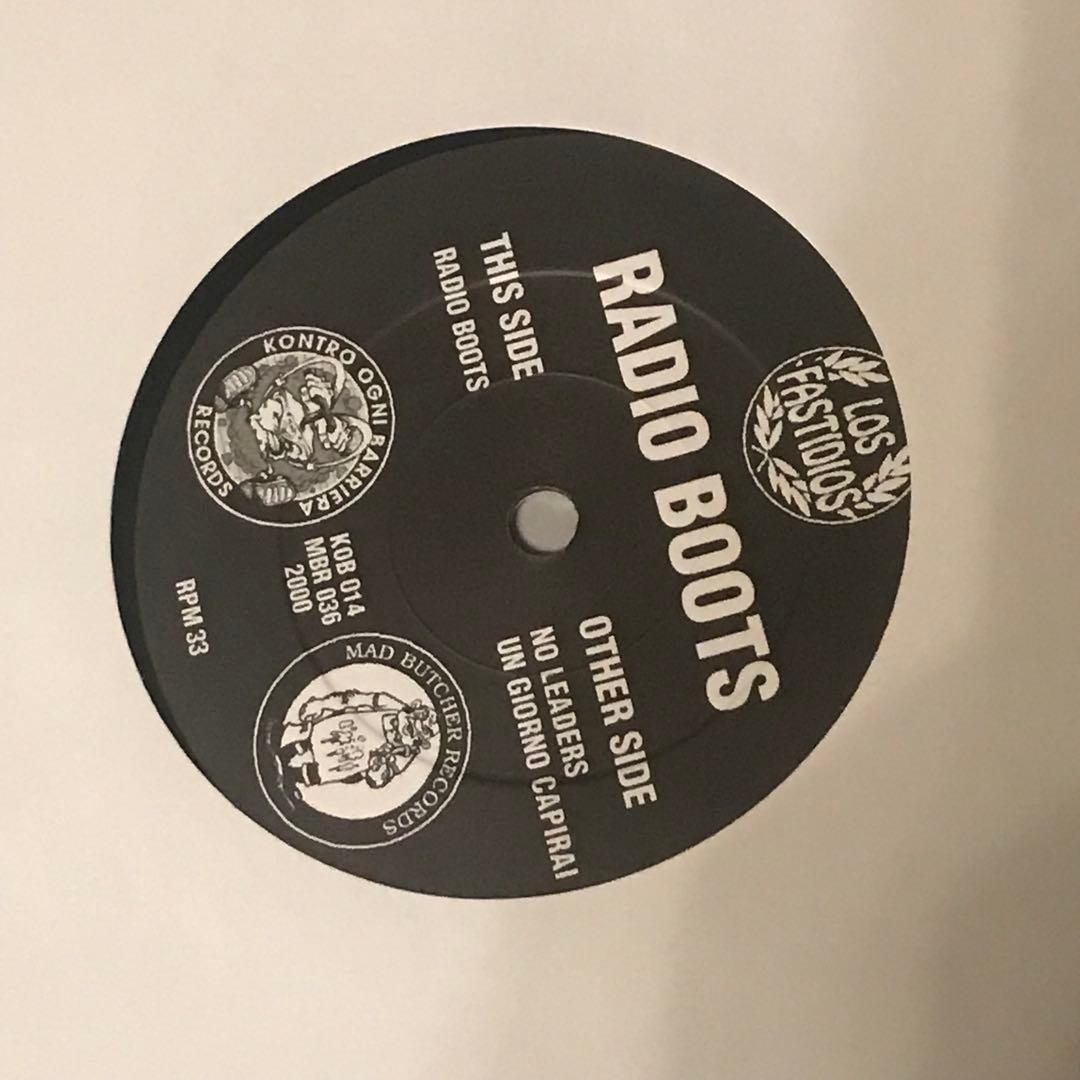 LOS FASTIDIOS RADIO BOOTS シングル ※未使用