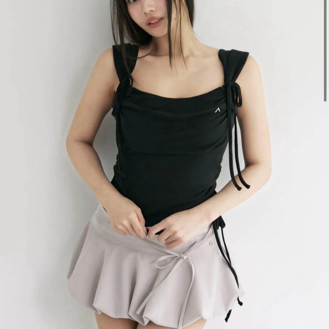 Lotta baby ribbon tops Black♡完売品