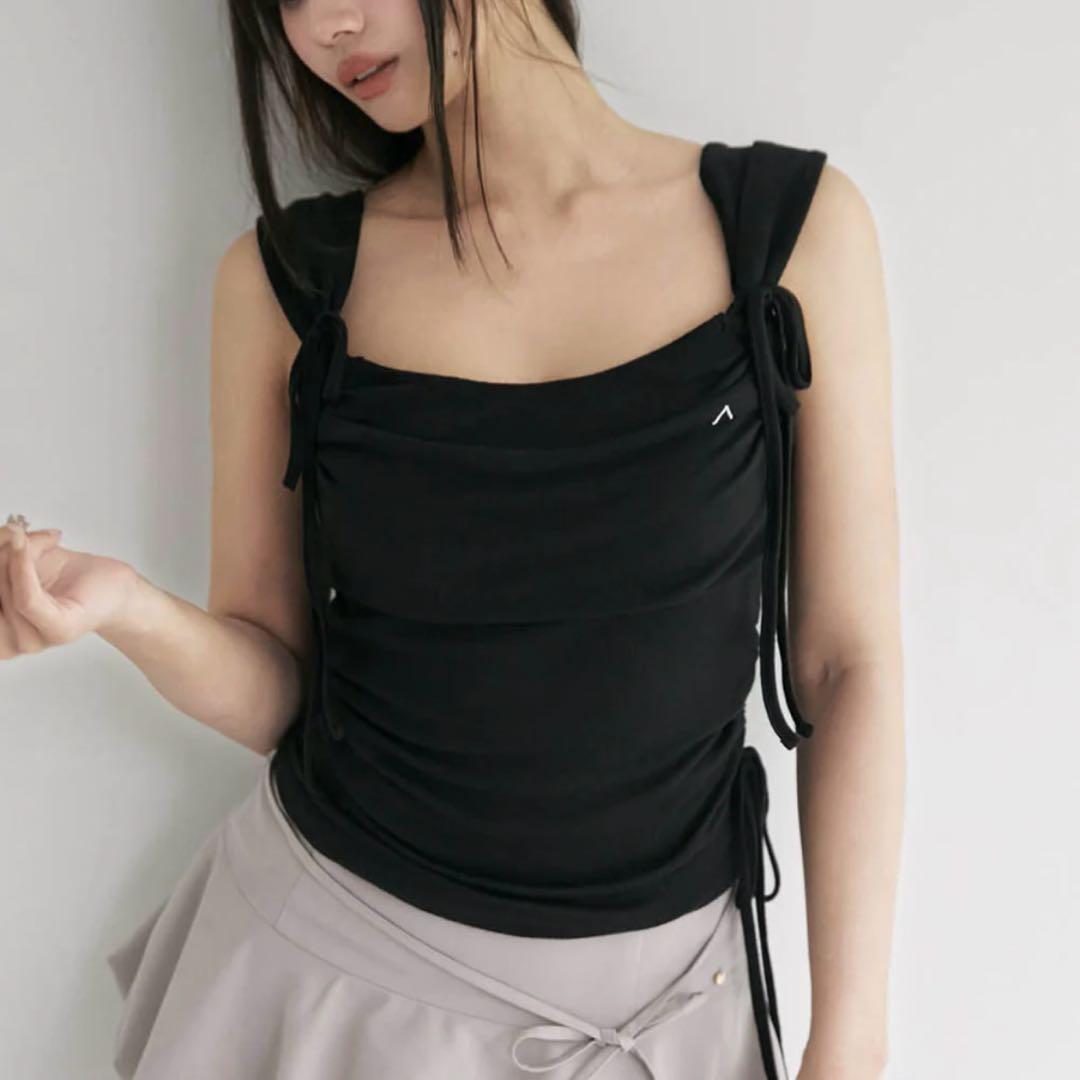 Lotta baby ribbon tops Black♡完売品