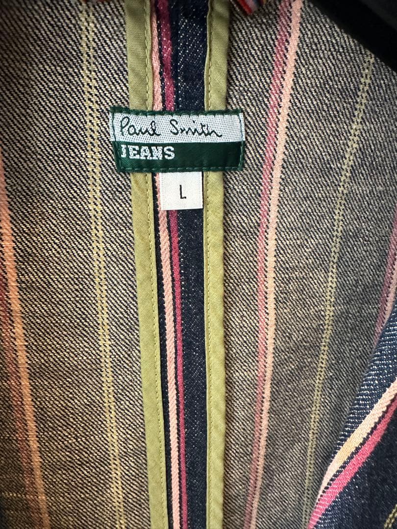 Paul Smith Jeans ストライプジャケット Lサイズ