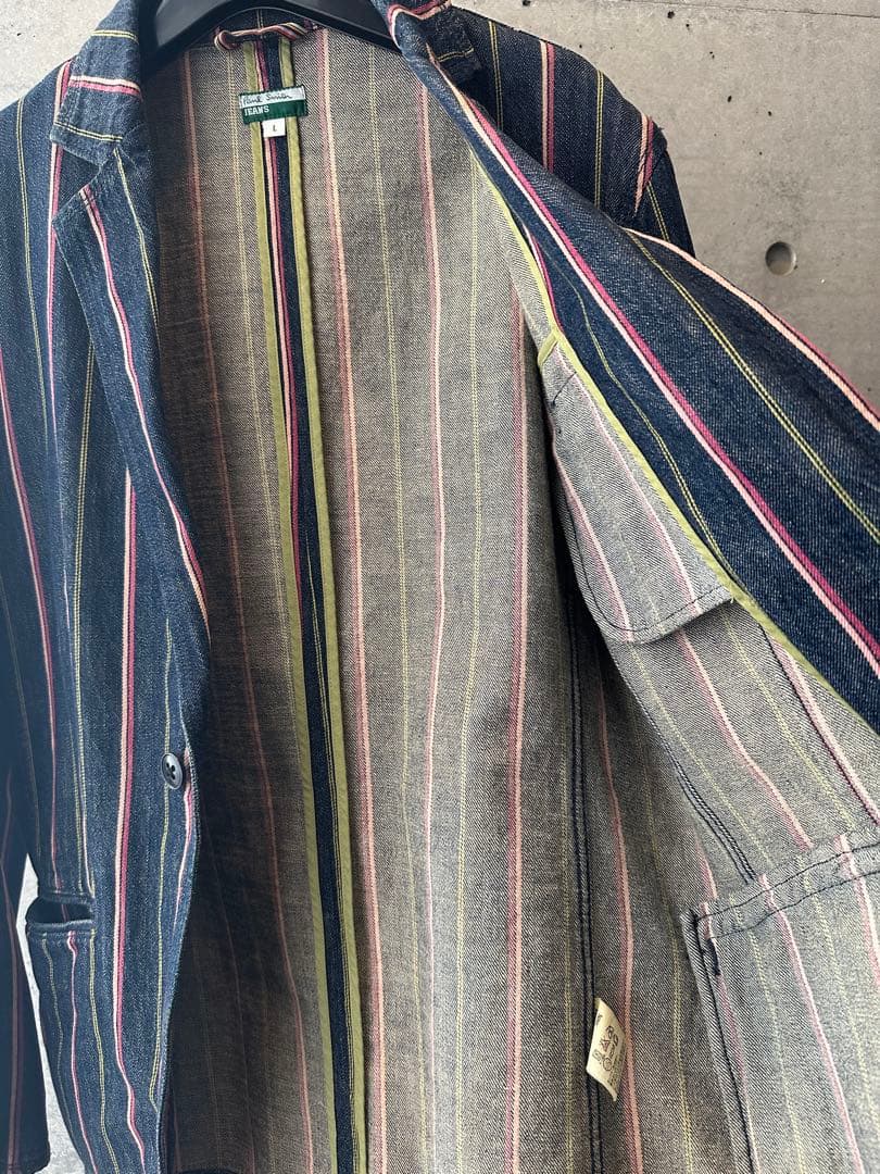 Paul Smith Jeans ストライプジャケット Lサイズ