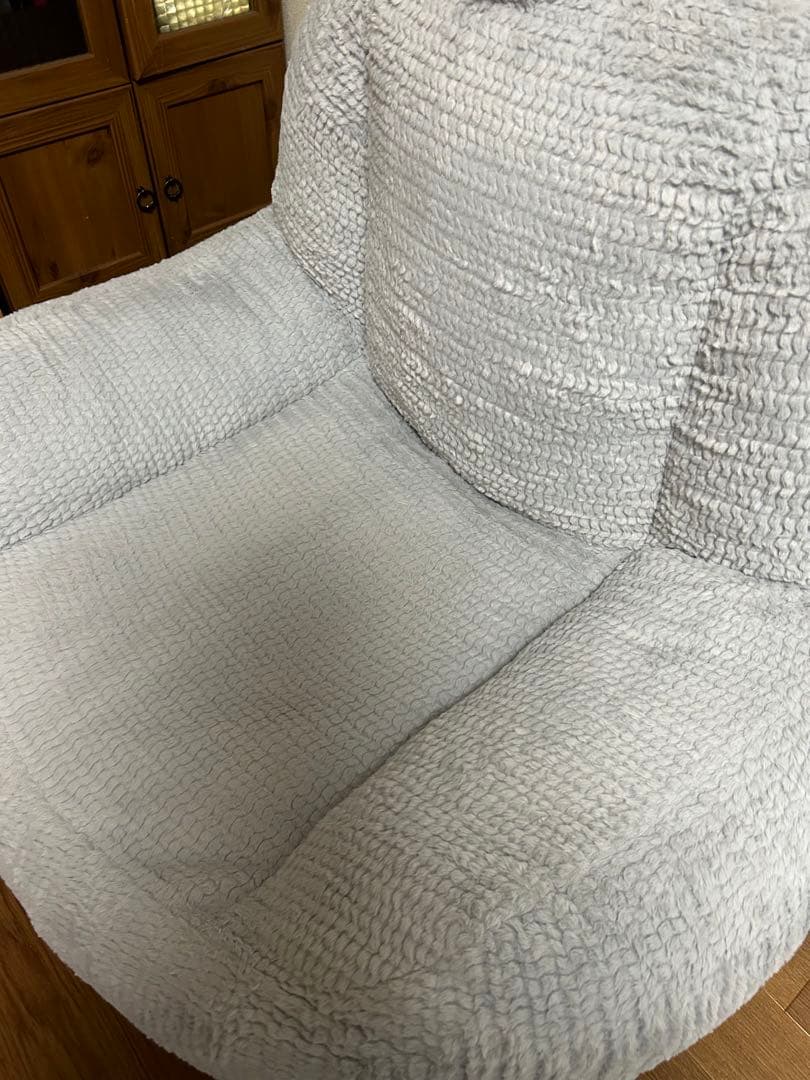 BORN SOFA 圧縮クッションソファ グレー　1人用ソファ