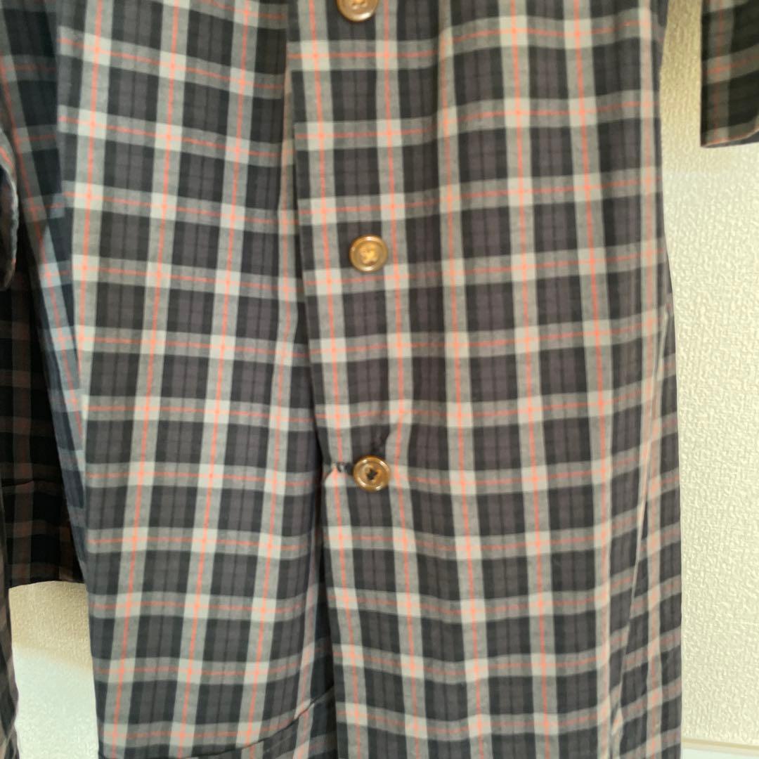 Vivienne Westwood チェック　シャツワンピース