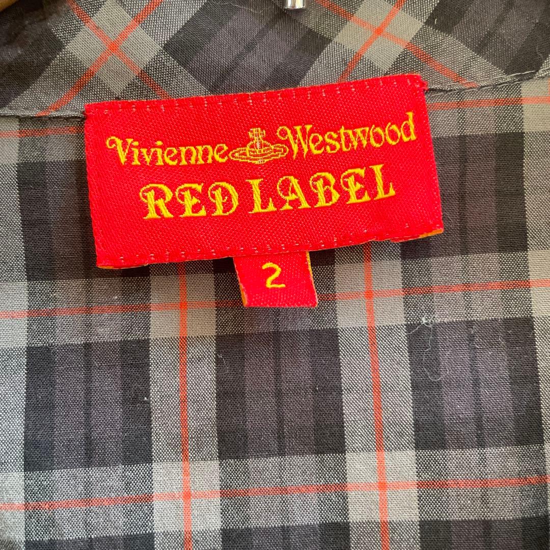 Vivienne Westwood チェック　シャツワンピース