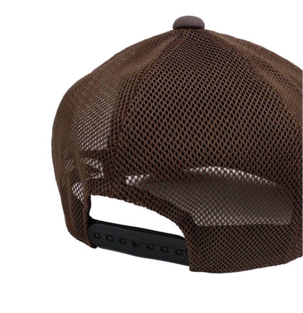 【25SS】KAMIYA カミヤ ‘’KMY‘’Mesh Cap ブラウン