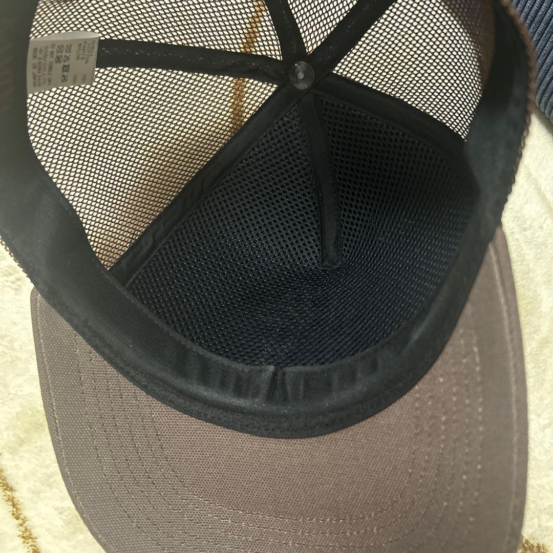 【25SS】KAMIYA カミヤ ‘’KMY‘’Mesh Cap ブラウン