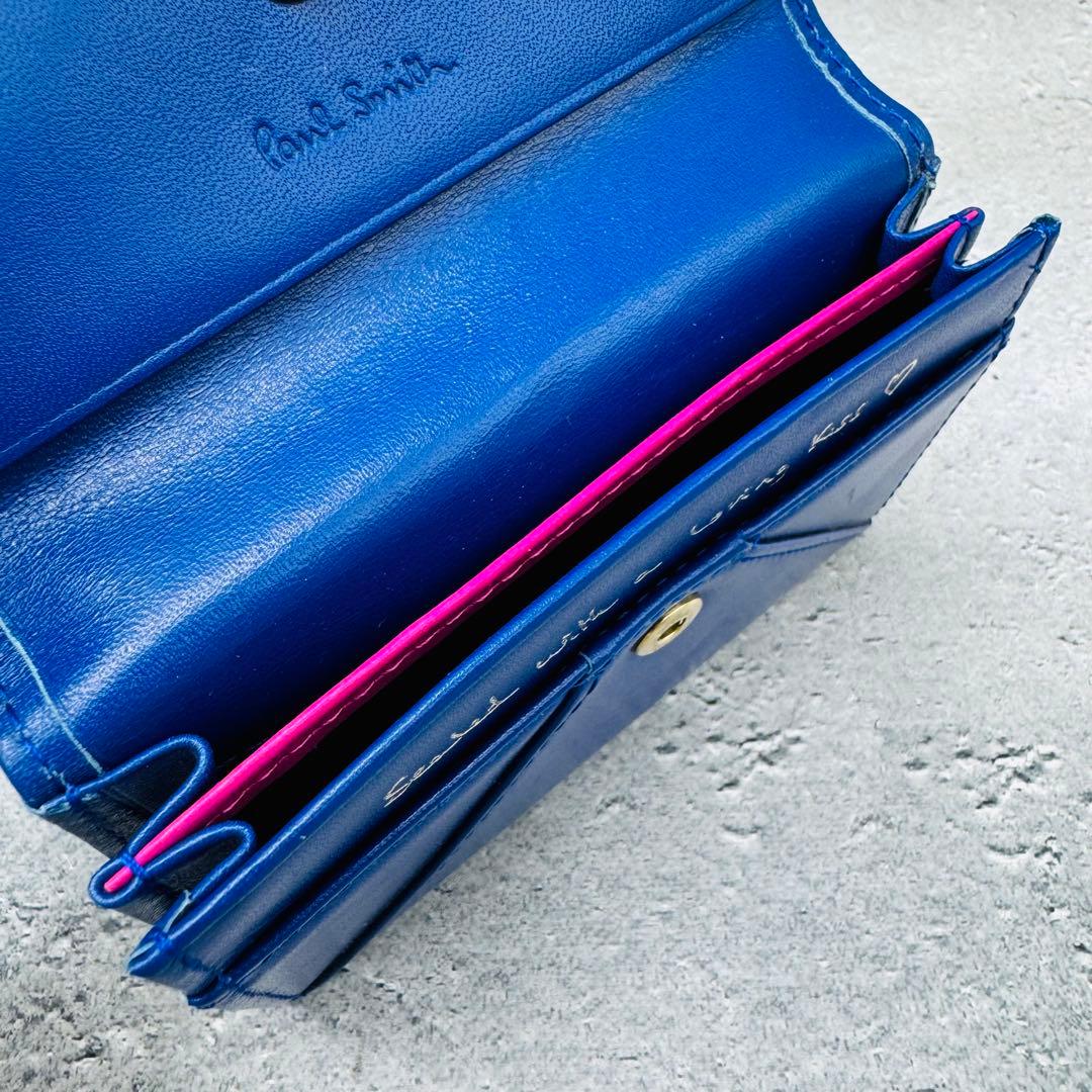 【新品・未使用】Paul Smith　ポールスミス　カードケース　名刺入れ　本革