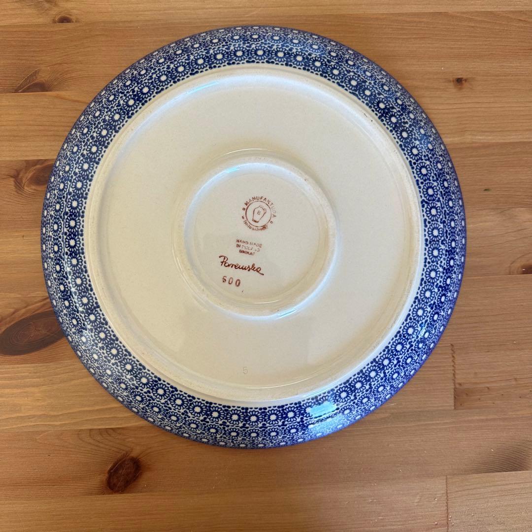 ポーランド食器 大皿 27cm