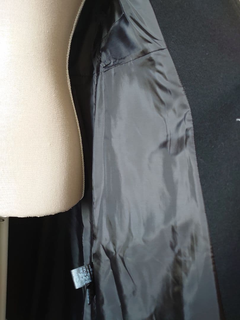 ブラックフォーマルコート 冬用コート 喪服 マダムヒロコ バイ ニュイ