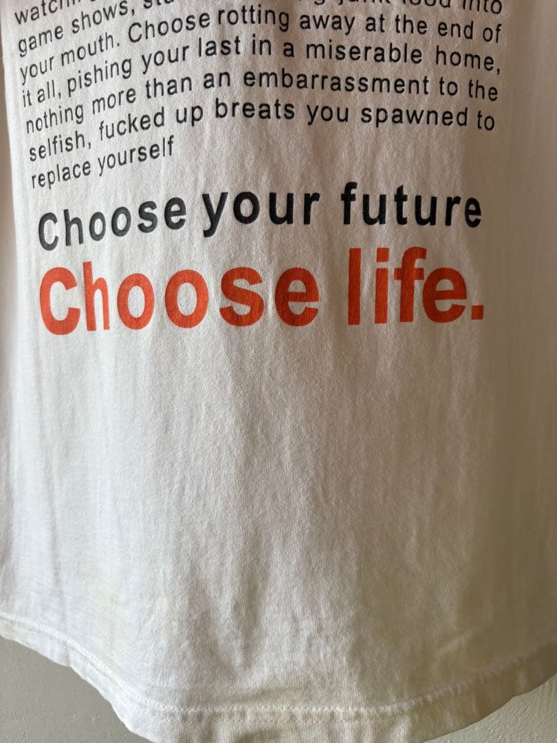 trainspotting t-shirt ムービーt トレスポ　grunge