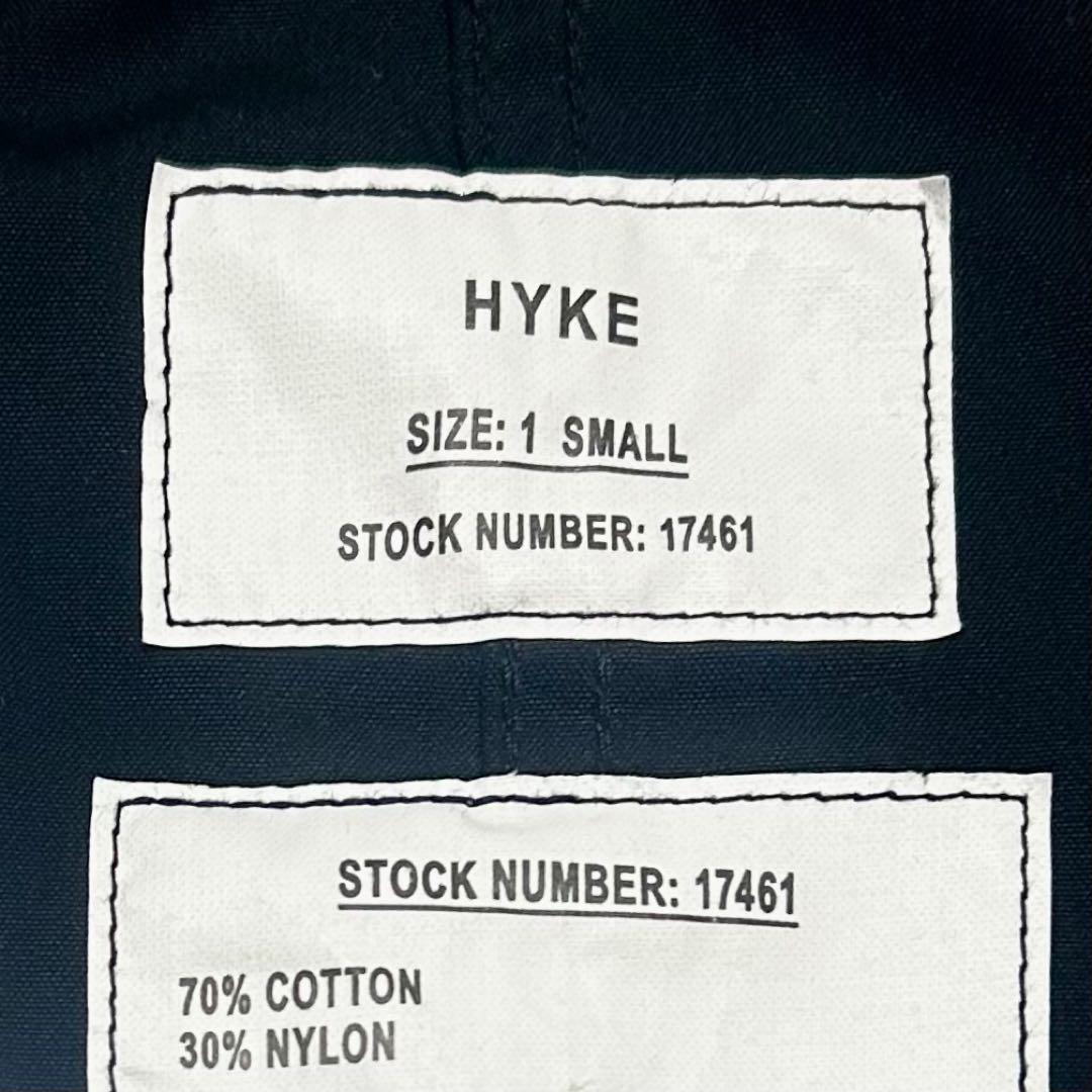 未使用【HYKE】M-65フィールドコート　17461 黒　サイズ1：SMALL