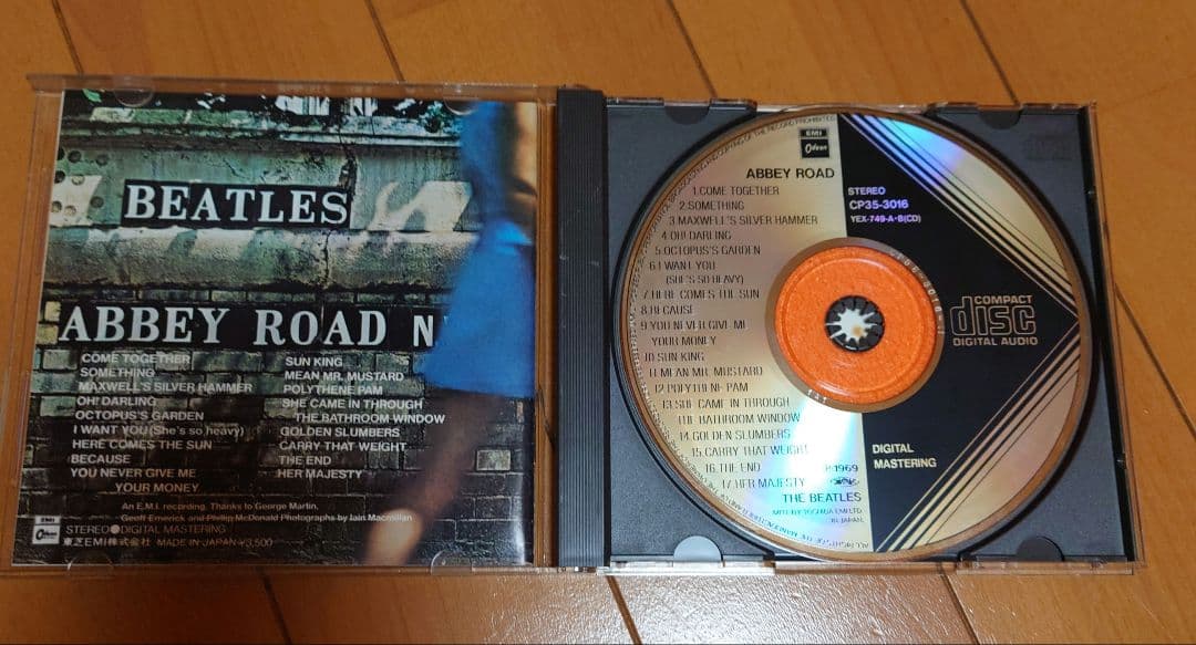 【レア】アビイロード / ザ・ビートルズ CP35-3016 1A1 刻印！
