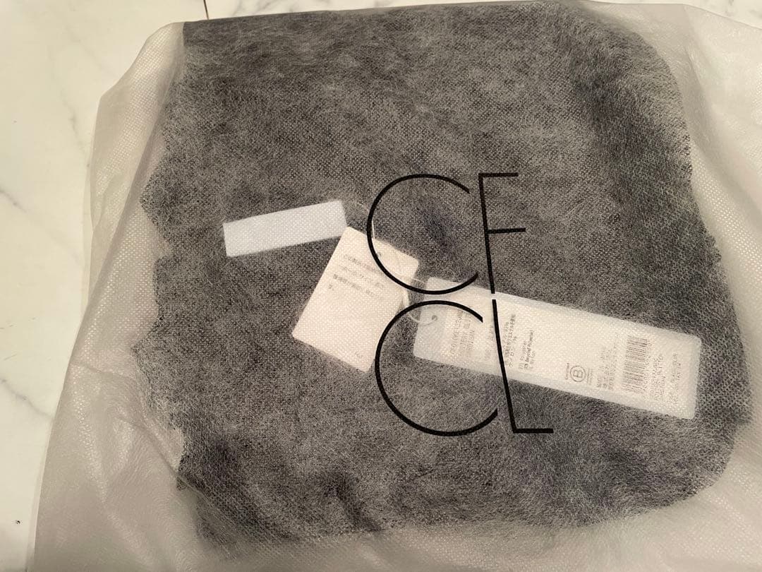 CFCL グリッターカーディガン　ブルー