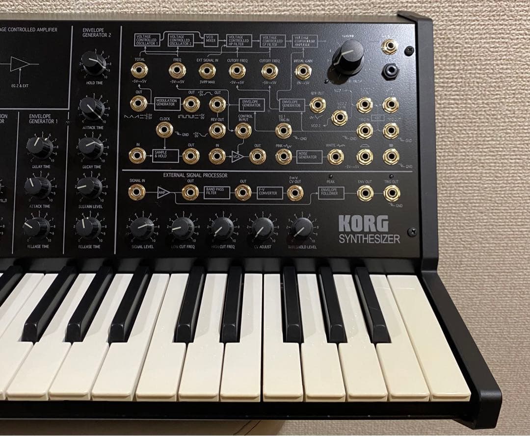 KORG MS-20 mini アナログシンセサイザー セミモジュラー