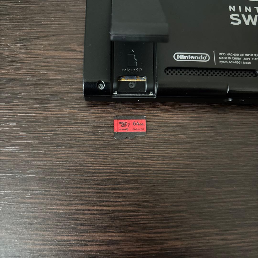Nintendo Switch ストア限定版 64GBSDカード付き（難あり品）