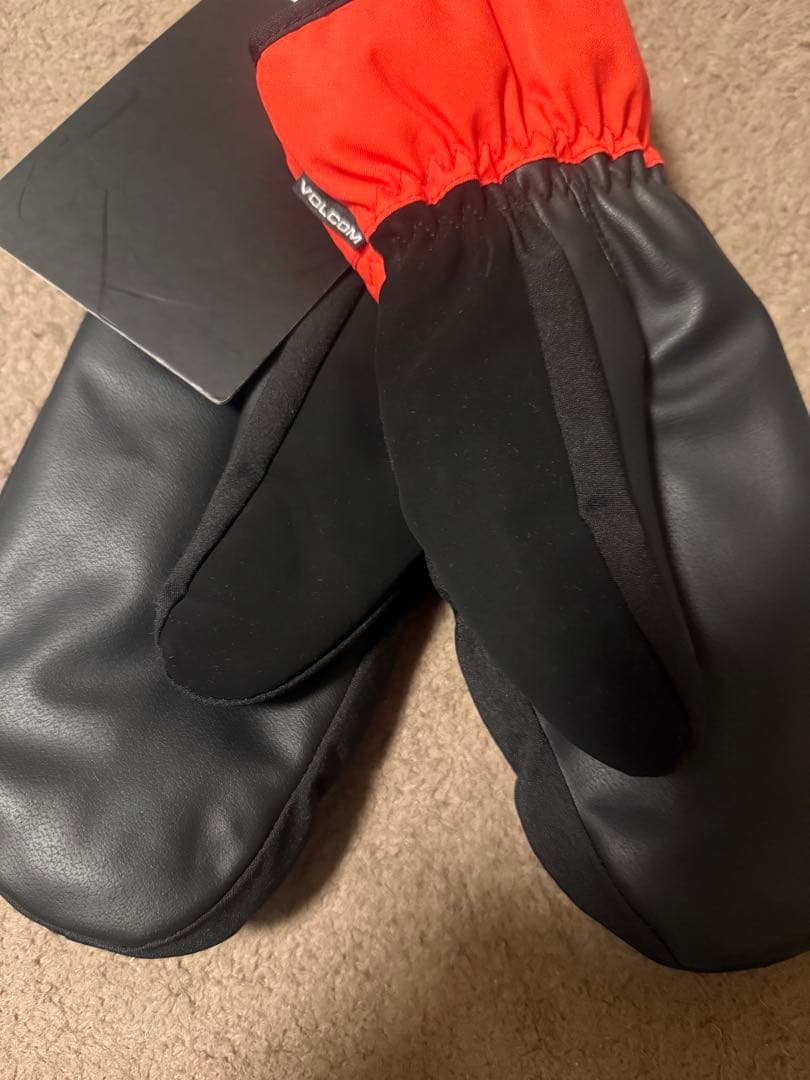 VOLCOM JP STN MITT L レッド/ブラック　グローブ
