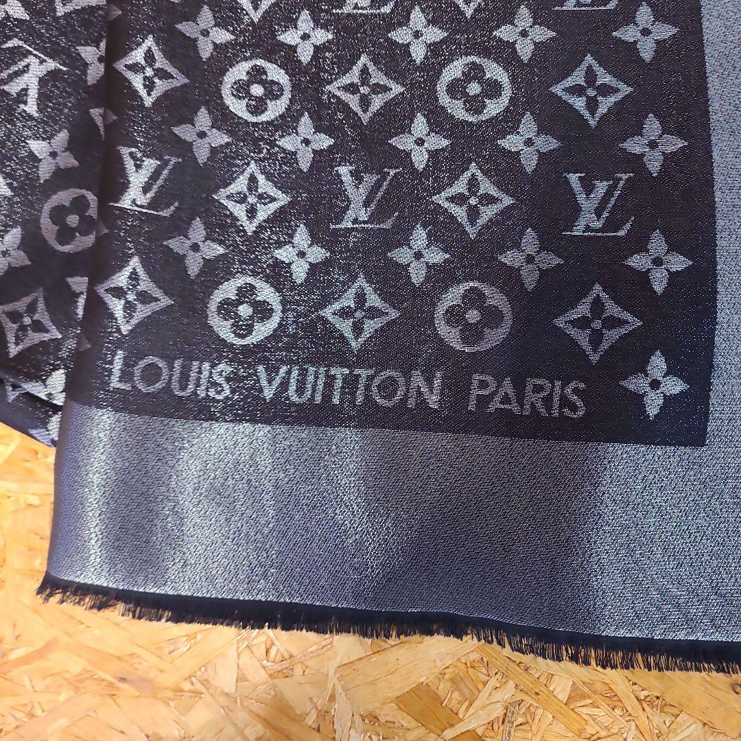 LOUIS VUITTON ショール モノグラム シャイン M75123