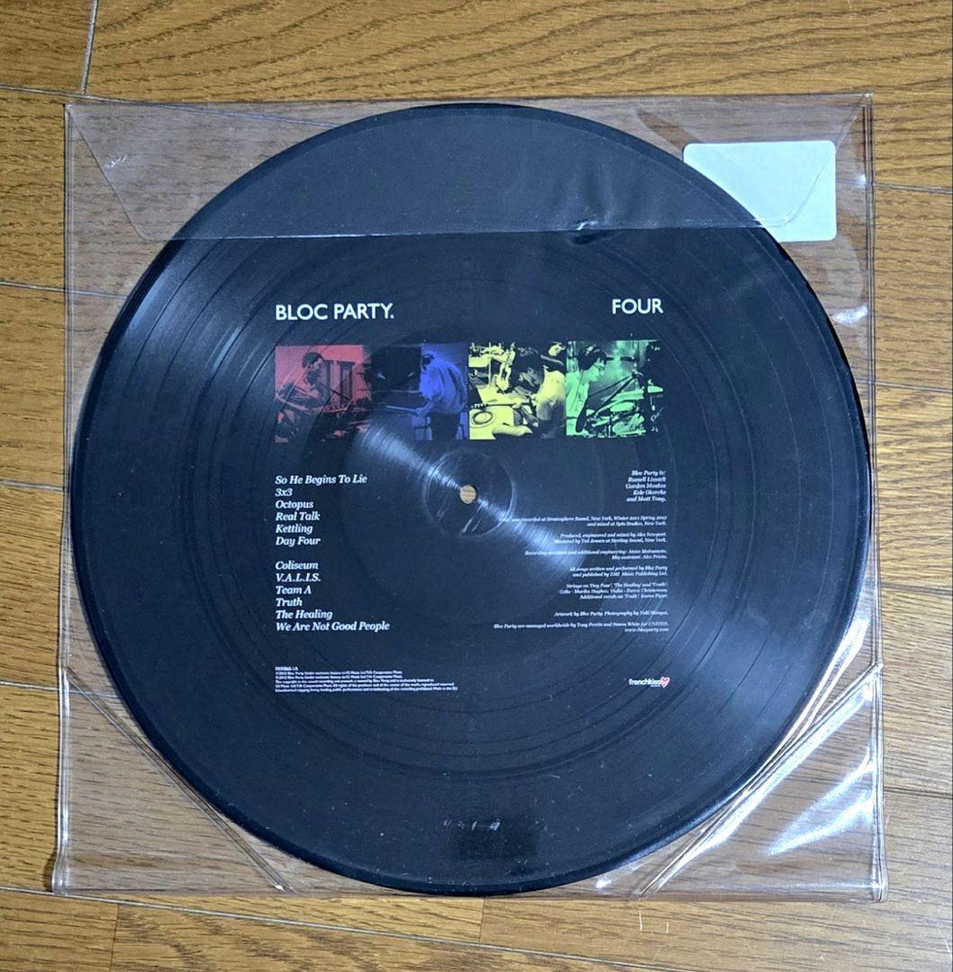 新品未開封 Bloc Party Four 限定盤 ピクチャーヴァイナル LP
