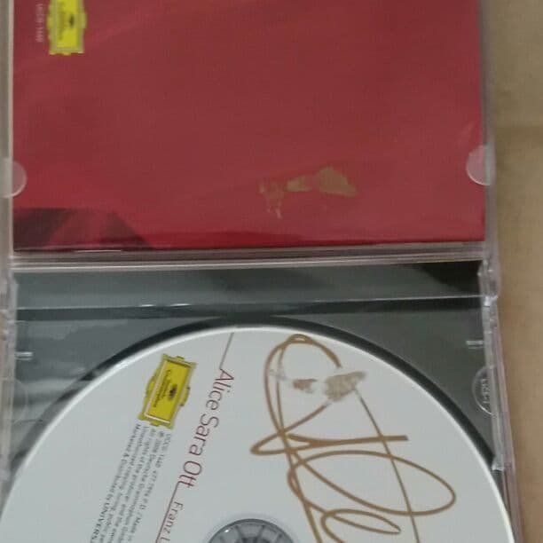 [サイン入りcd]超激レア！アリス=紗良・オット　リスト:超絶技巧練習曲集