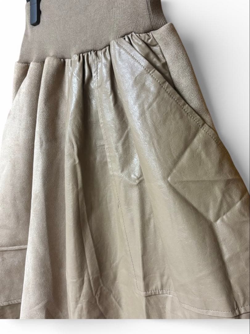 【新品、タグ付】MONILE モニール パッチワーク ロングスカート