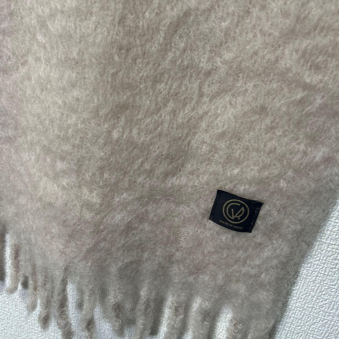 MANTAS EZCARAY 【美品】シャギーモヘア マフラー
