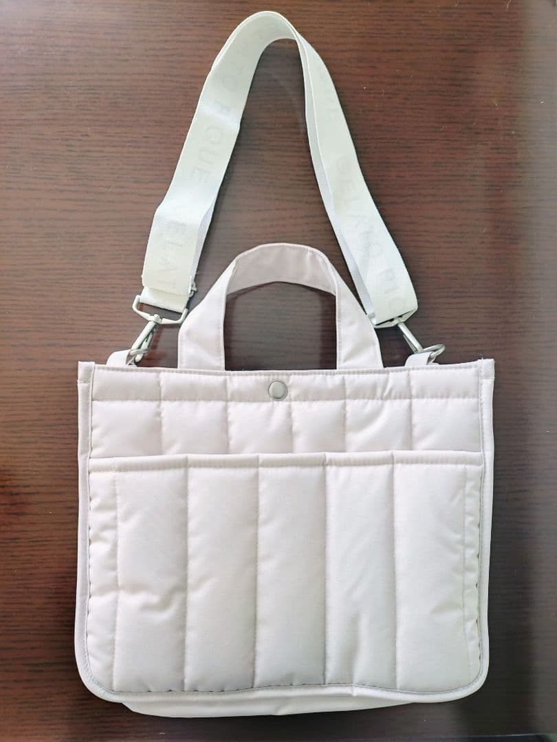 【新品】gelato pique（ジェラート ピケ） お散歩バッグ Ｍ　ピンク