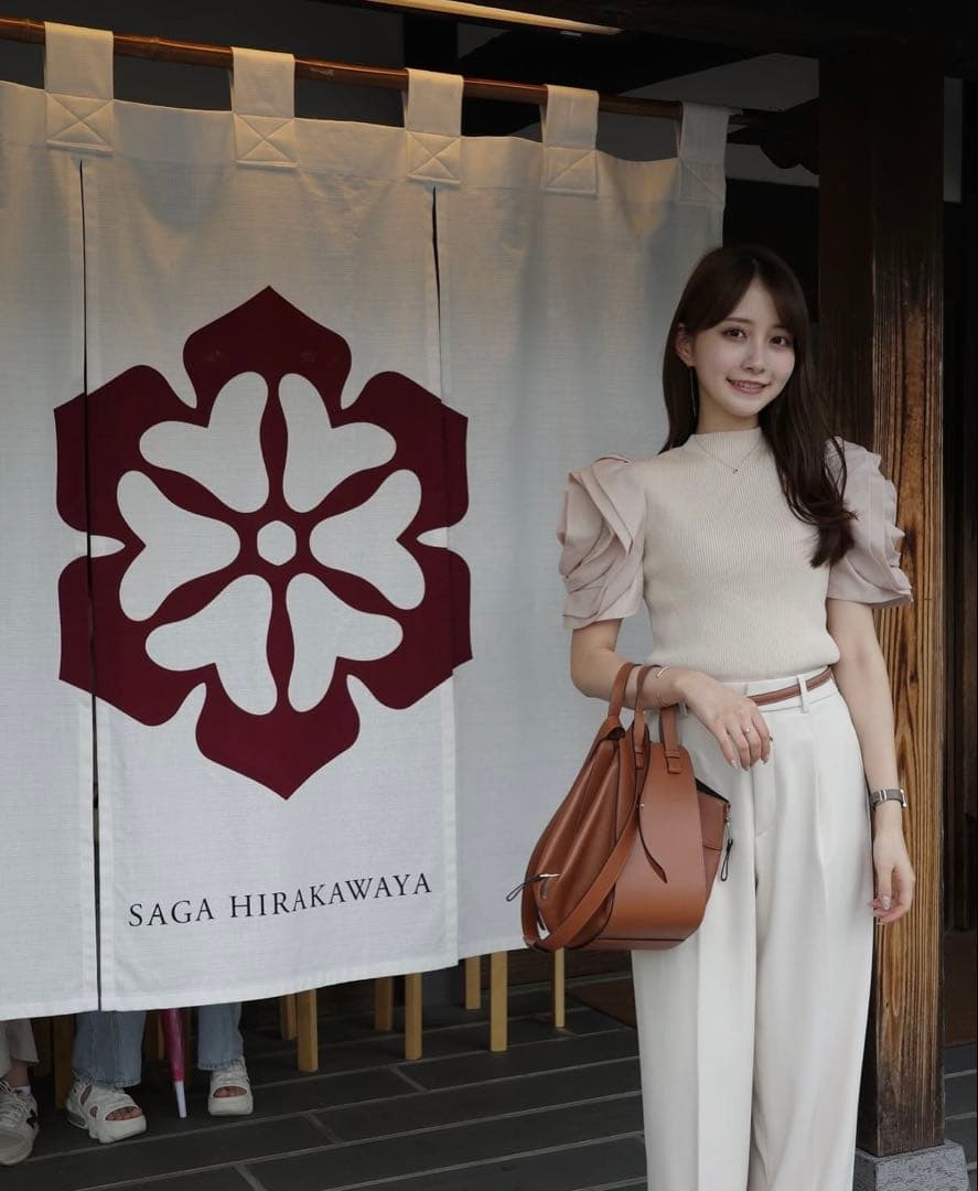CELFORD HANAEMORI ペタルスリーブ ニットプルオーバー　予約完売