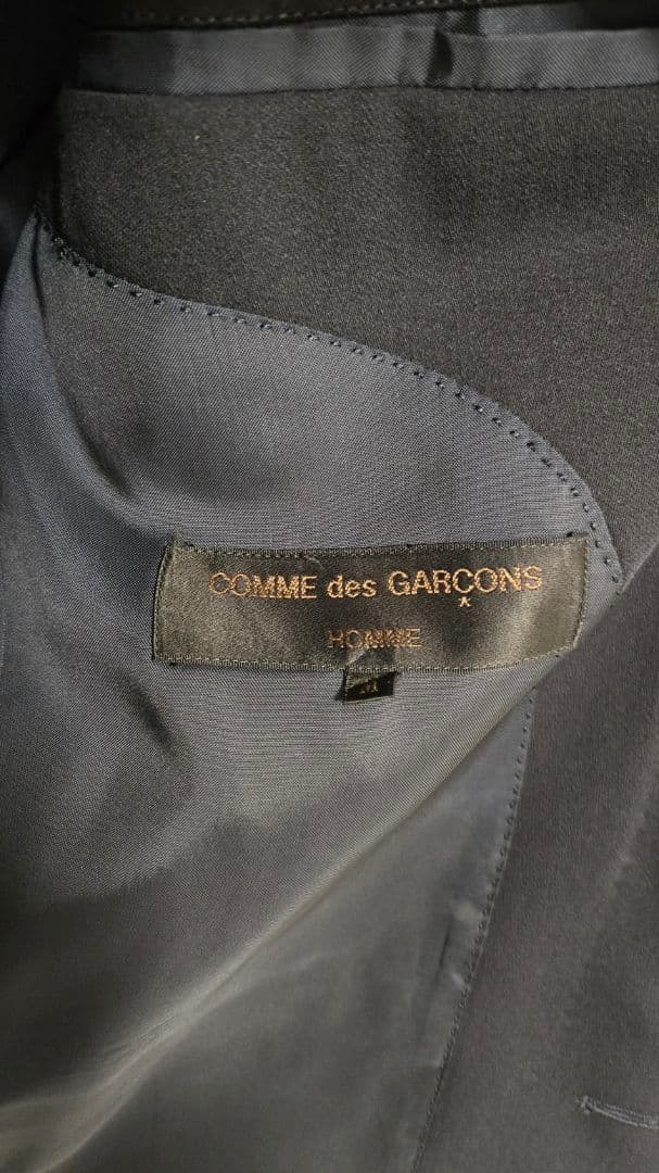 1990 初期田中オムCOMME des GARCONS HOMME 紺 スーツ