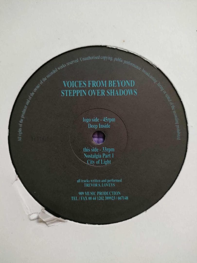 Voices From Beyond　UKディープハウス大名盤　レア盤