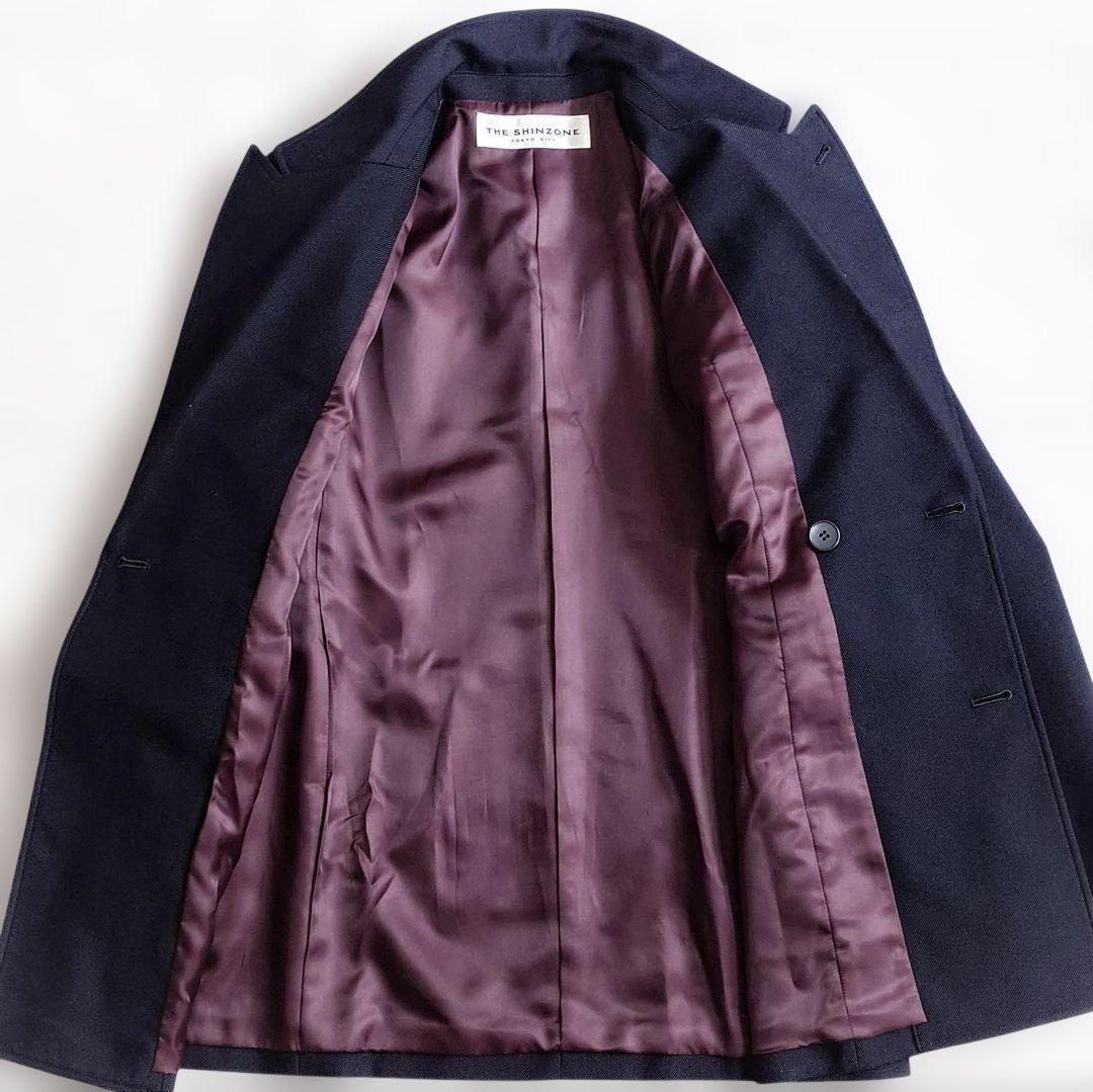 ち*く様 最終オークション❣️24SS ザシンゾーン リーファージャケット 紺ブ