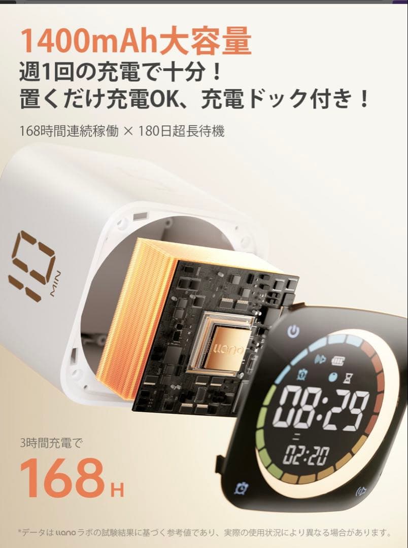 TickTime タイマー 未開封　白
