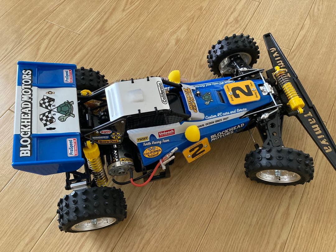 タミヤホットショット2 ブロックヘッドモータース 【フルベア・メカ無し・未走行】