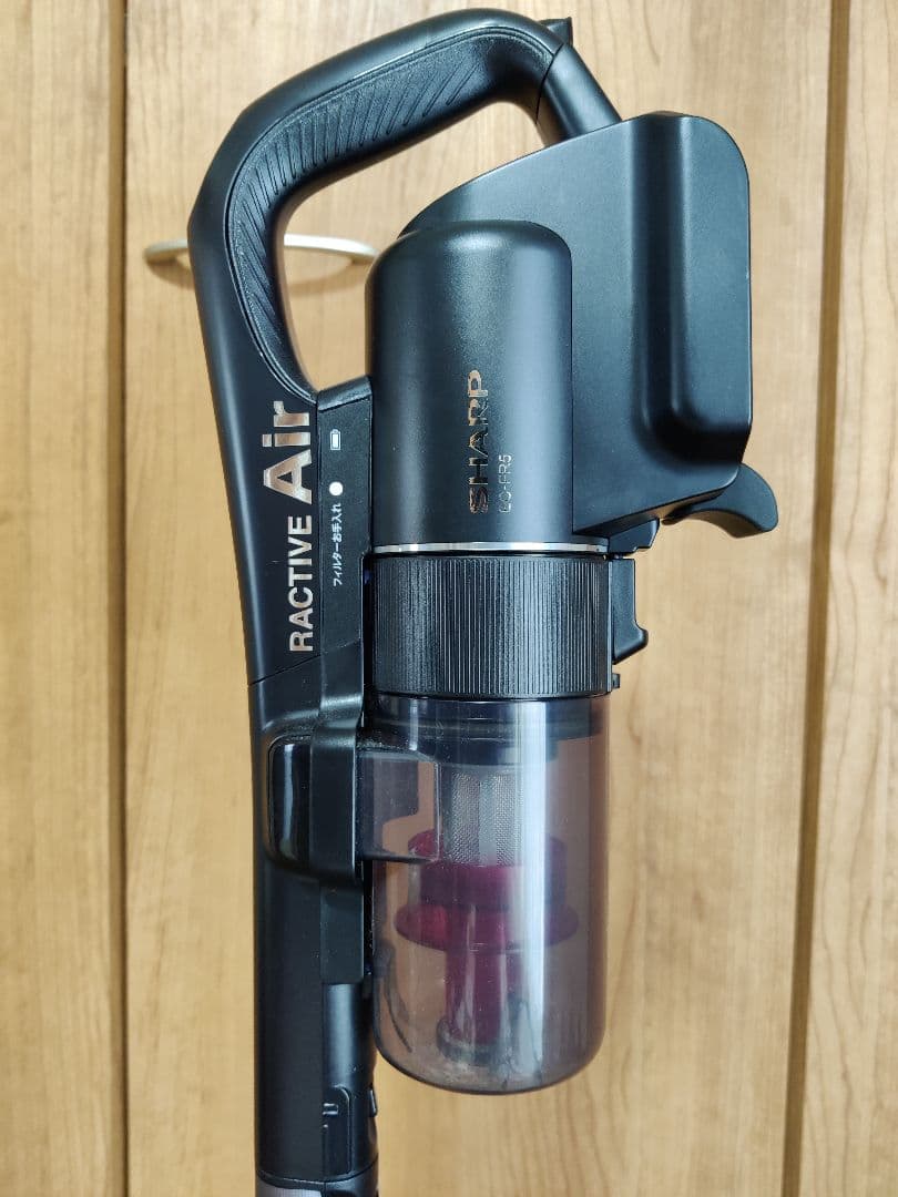 【バッテリー、スタンド付】シャープ 掃除機 RACTIVE Air EC-FR5