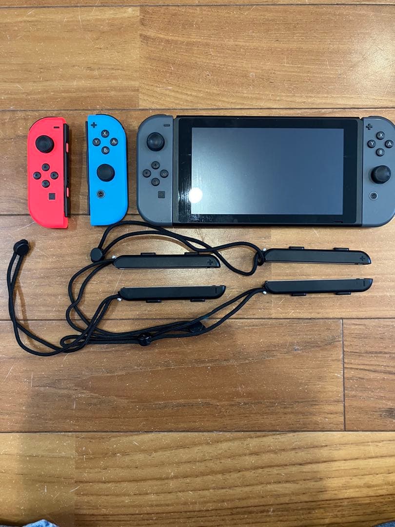 Switch 本体 グレー 未対策可能性大　 Joy-Con2セット　付属品フル