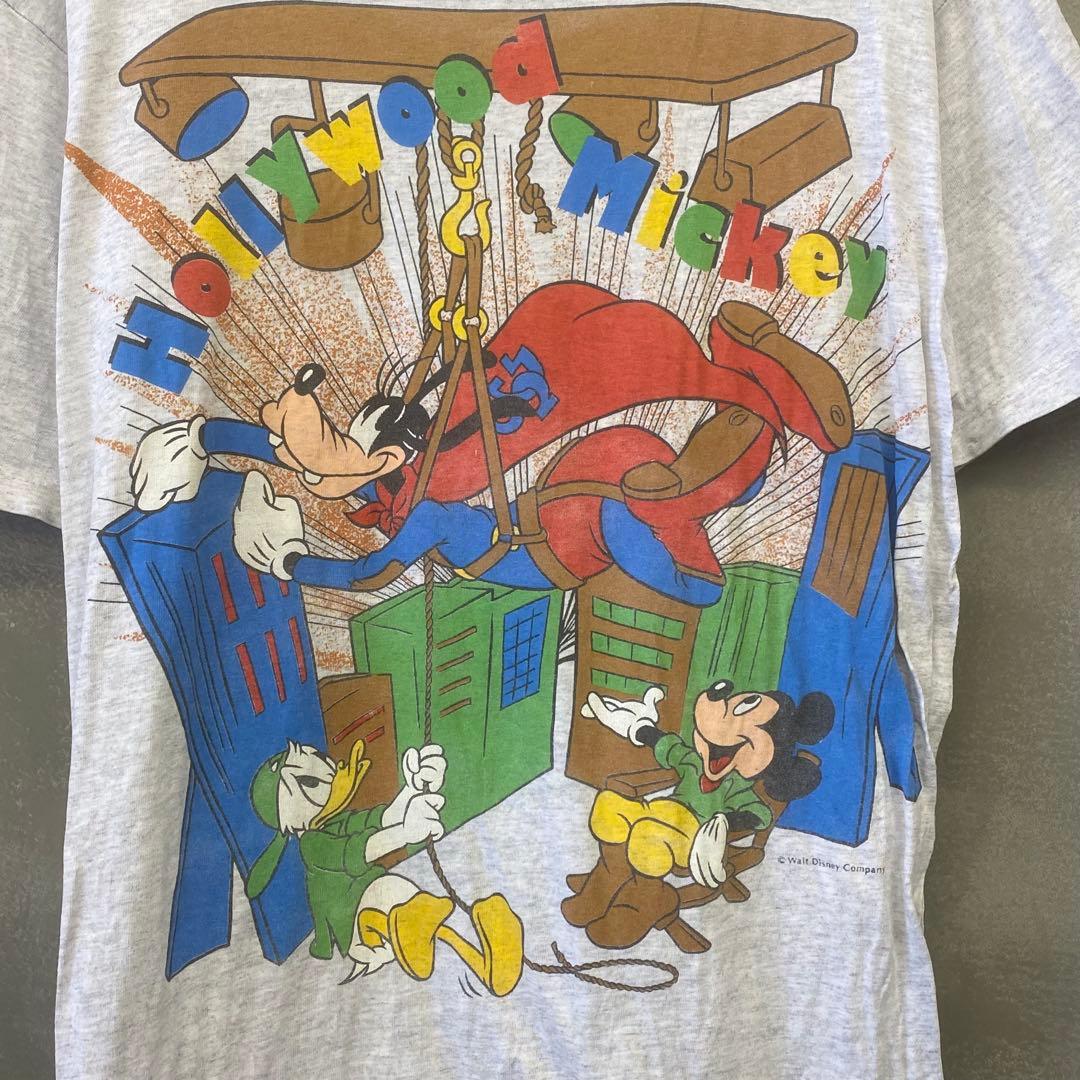 90's USA製 HOLLYWOOD MICKEY グーフィー Tシャツ