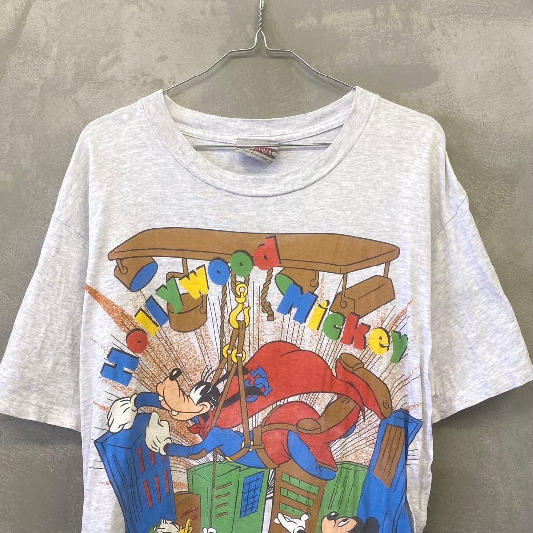 90's USA製 HOLLYWOOD MICKEY グーフィー Tシャツ