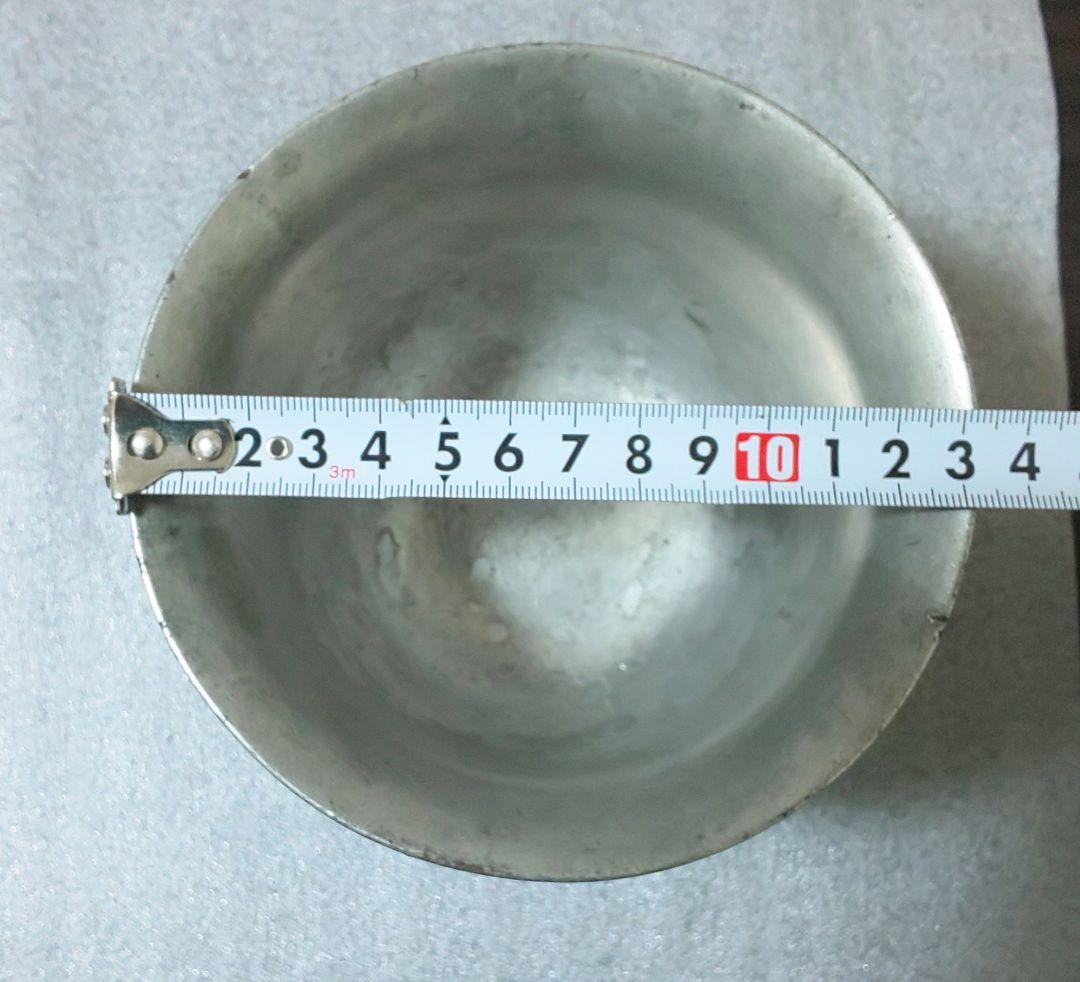 永信堂造 本錫製　錫器 盃洗 こぼし 煎茶
