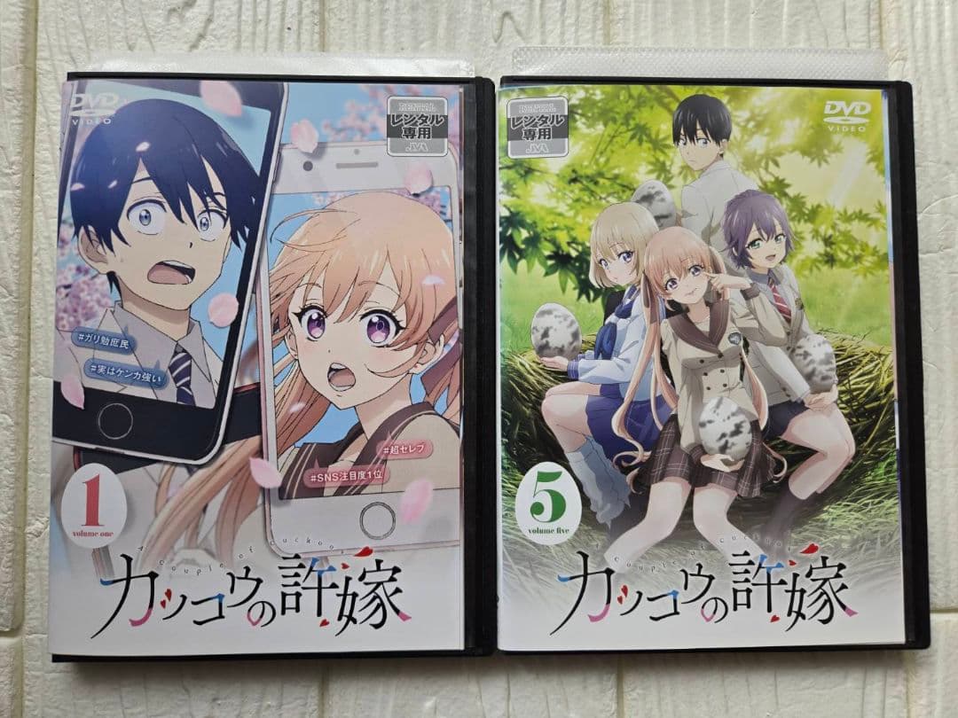 カッコウの許嫁 DVD 全巻セット　レンタル