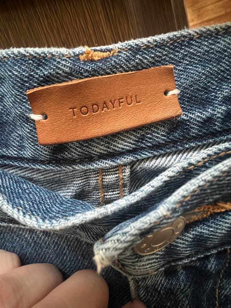 週末限定価格 TODAYFUL Cary's Denim 25